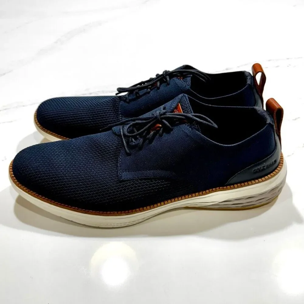 Cole Haan Hurrion Stitchlite Plain Toe Oxfords. Navy Blue. Size 13M.